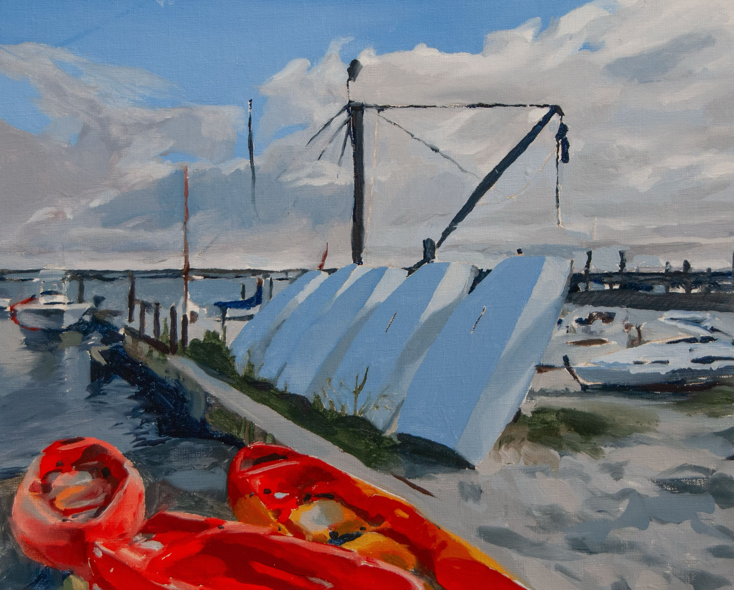 The Optimists — Oil on Canvas, by Chris Eastland