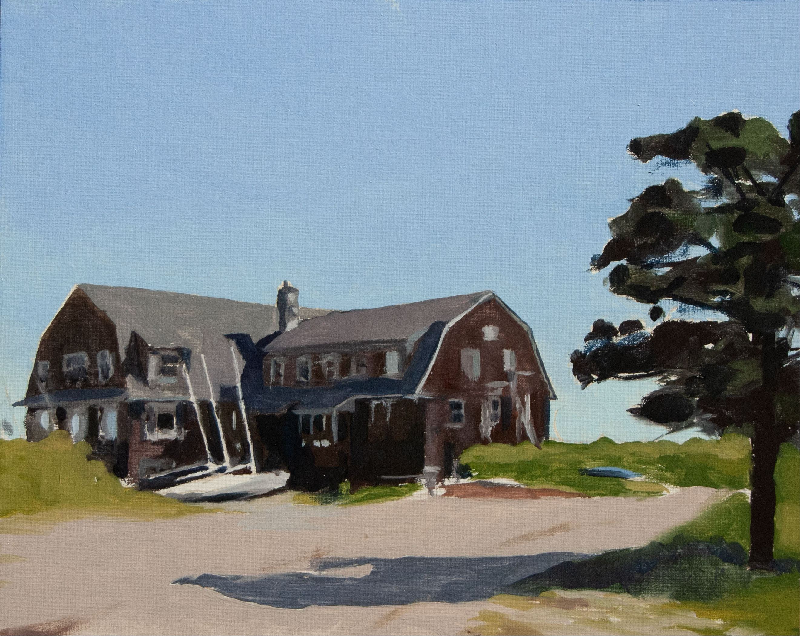 Yacht Club — Oil on Canvas